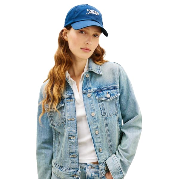 Tommy Jeans Script Cotton Logo Baseball Cap