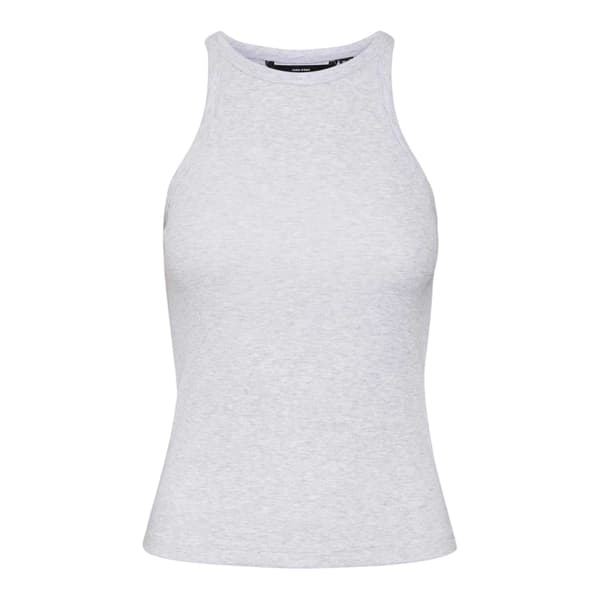 Vero Moda Dam Ribbad Rundhalsad Regular Linne