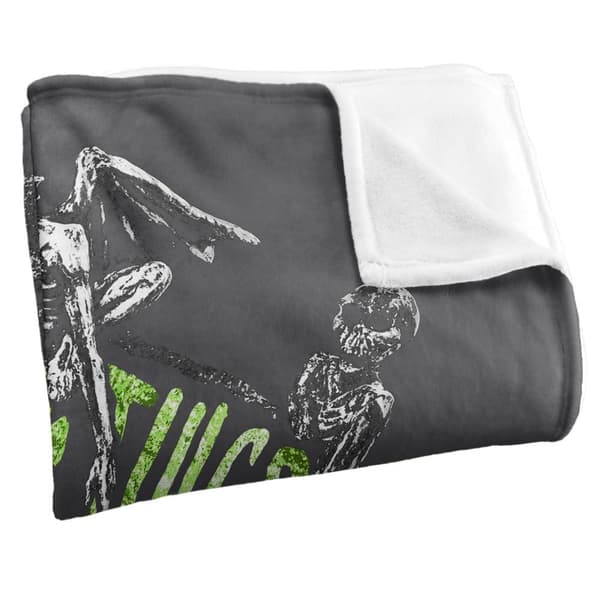 Beetlejuice Headstone Name Soft Touch Blanket
