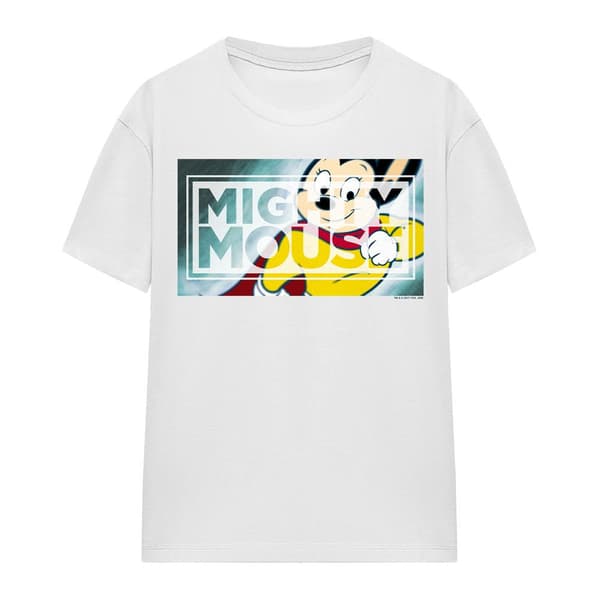 Mighty Mouse Unisex Aikuisten Mighty Rectangle T-paita