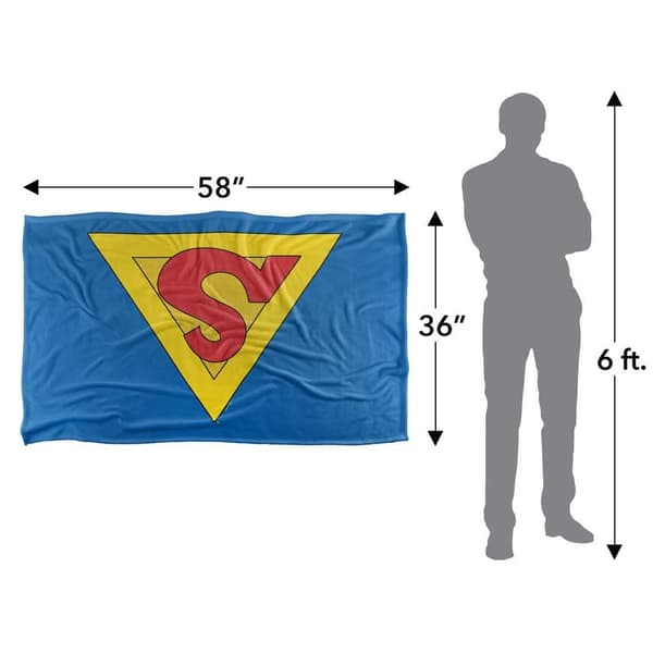 Superman 1938 Shield Blanket