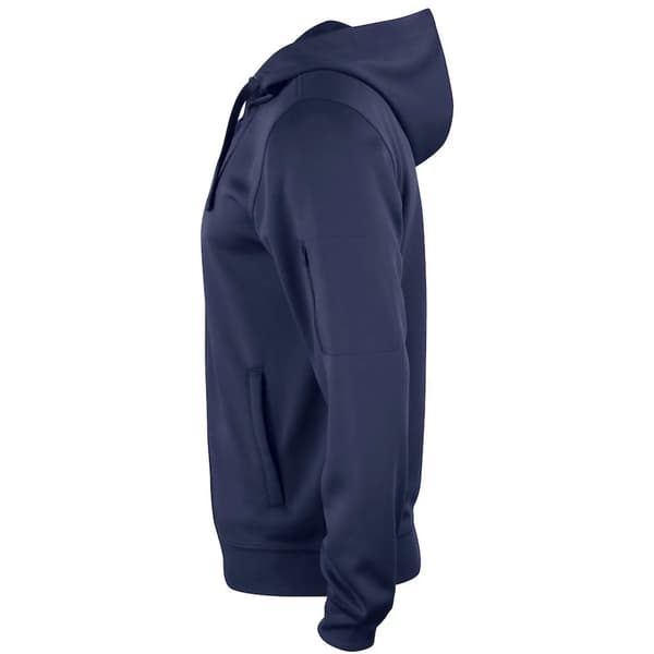 Clique Mens Basic Active Full Zip Hoodie