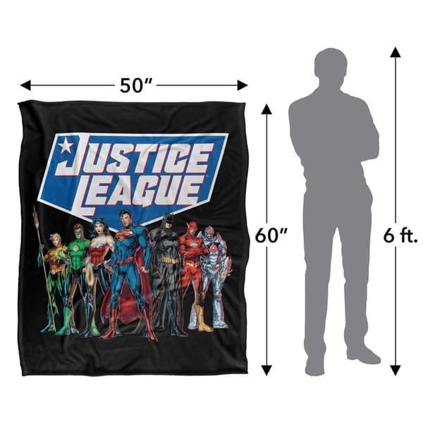 Justice League Modern Lineup Blanket