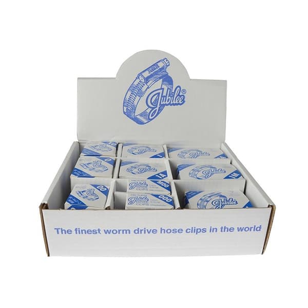 Jubilee Hp100 Handy Pack Assorted 100 Clips (blødt stål)