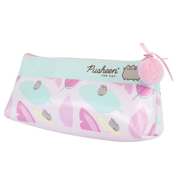 Pusheen Pennfodral med Bladmönster
