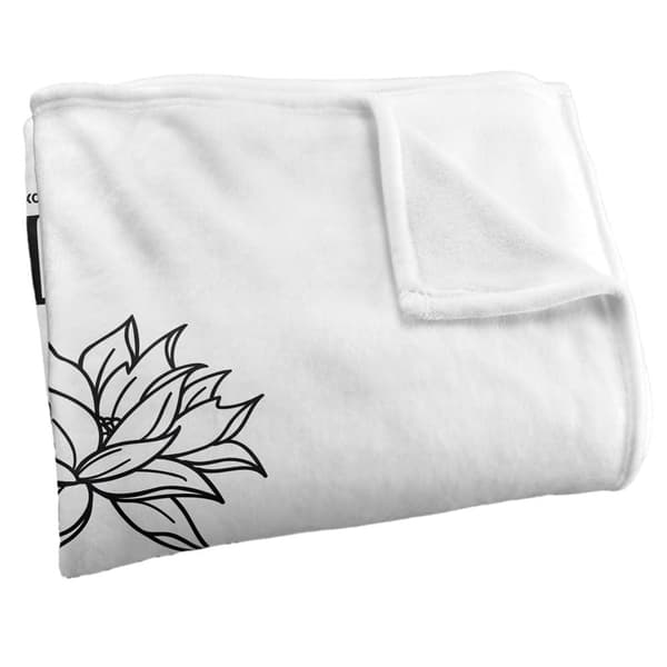 The White Lotus Logo Soft Touch Blanket