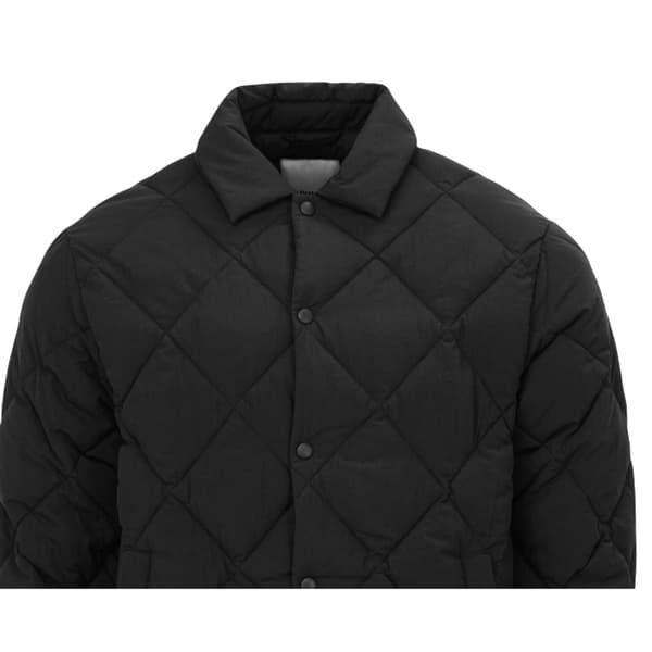 Firetrap Mens Quilted Button-Down Jacket