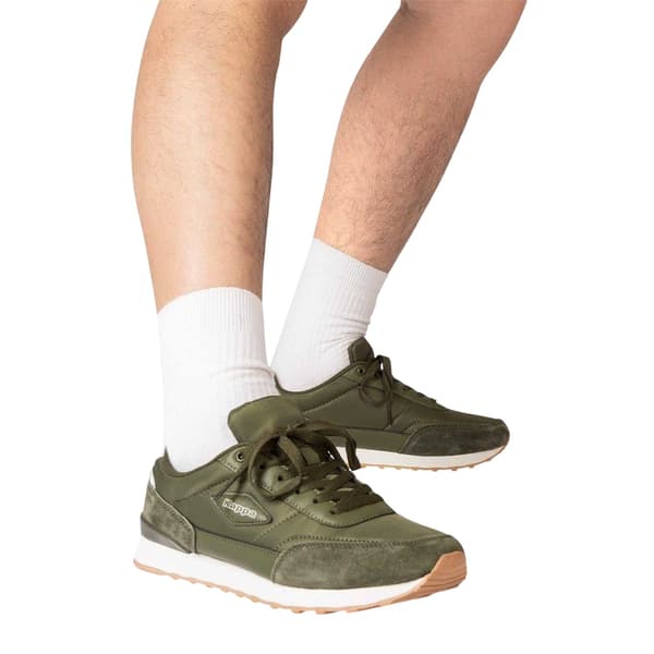 Kappa Mens Suede Flat Trainers
