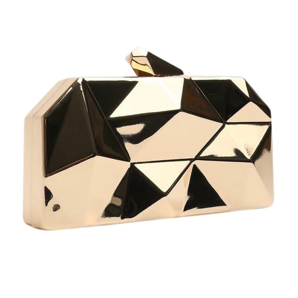 Where's That From Geometric Clutch Bag
