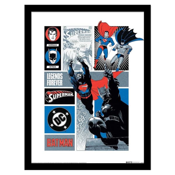 DC Comics Legends Forever Inramad Affisch