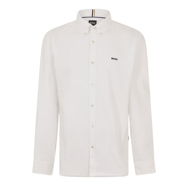Boss Mens Long-Sleeved Button-Down Shirt