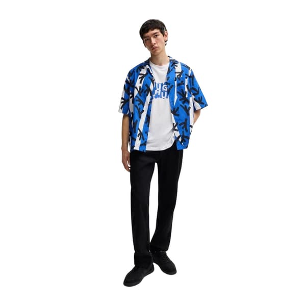 Hugo Herr Repeat Logo Regular T-shirt