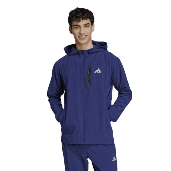 Adidas Herr Polyester Hooded Slim Track Jacket