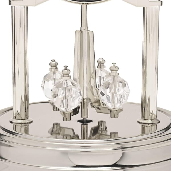 Wm.Widdop Roterande Pendel Jubileumsklocka - Silver