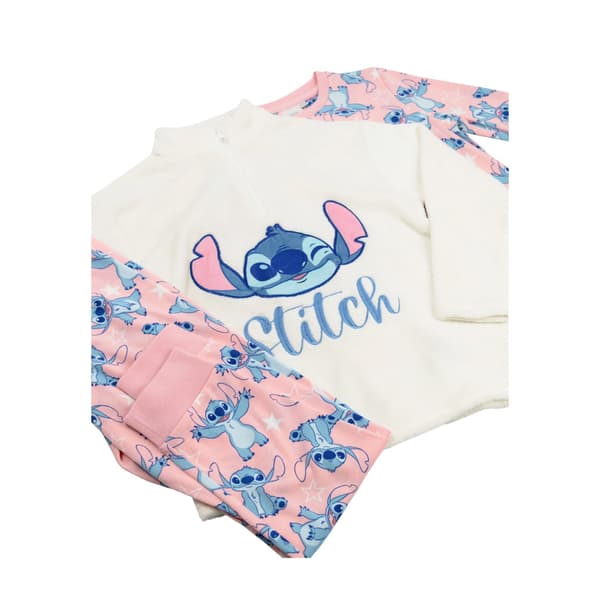 Lilo & Stitch Flickor Stitch Långärmad Lång Pyjamas Set (3-pack)