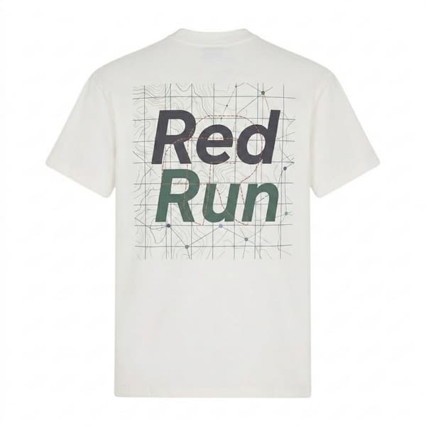 Red Run Dam/Dam Redrun Oversized T-shirt
