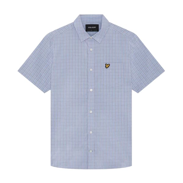 Lyle & Scott Herrskjorta Lättvikt Kortärmad