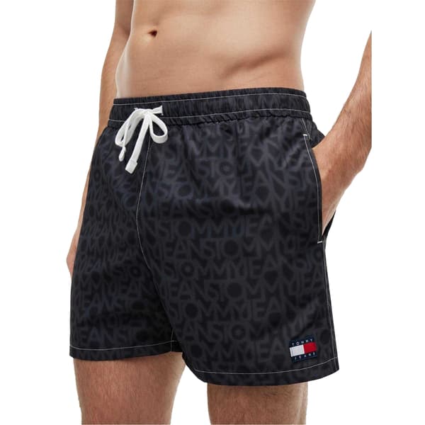 Tommy Hilfiger Herr Badshorts med tryck