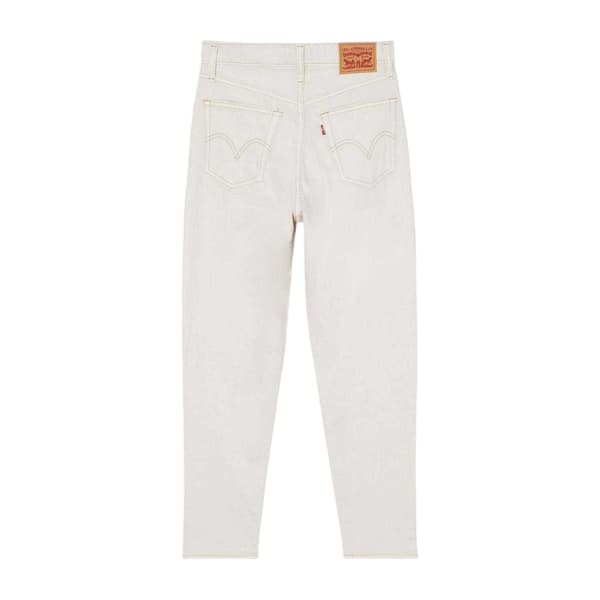 Levis Naisten Mom Leather Patch Regular -farkut