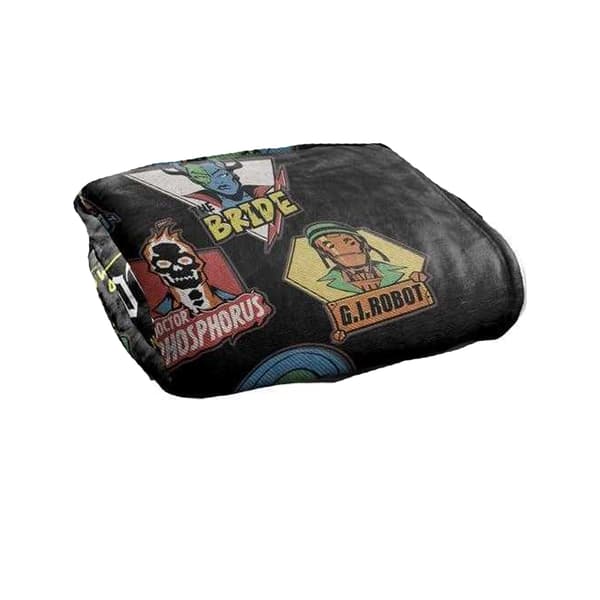 Creature Commandos Badge Soft Touch Blanket