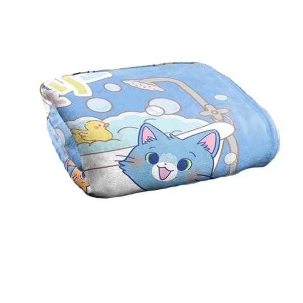 Tom And Jerry Gokko Bath Time Soft Touch Blanket