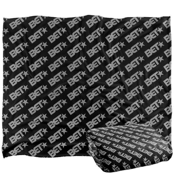 BET Silky Patterned Supersoft Blanket