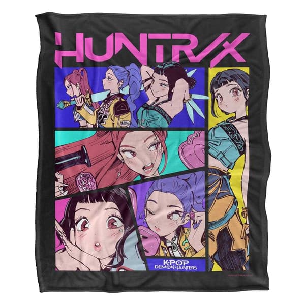 K-Pop Demon Hunters Comic Huntr/X Blanket