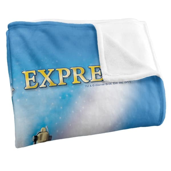 The Polar Express Logo Soft Touch Blanket