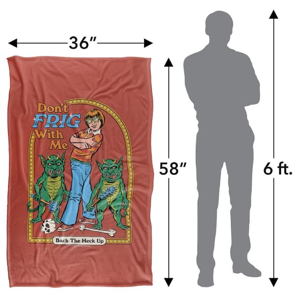 Steven Rhodes Don´t Frig With Me Soft Touch Blanket