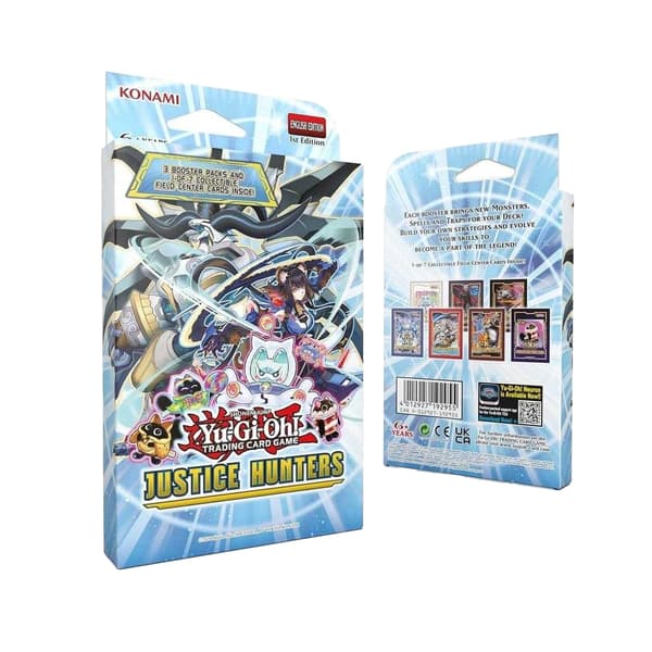 Yu-Gi-Oh! Justice Hunters Booster Pack Box