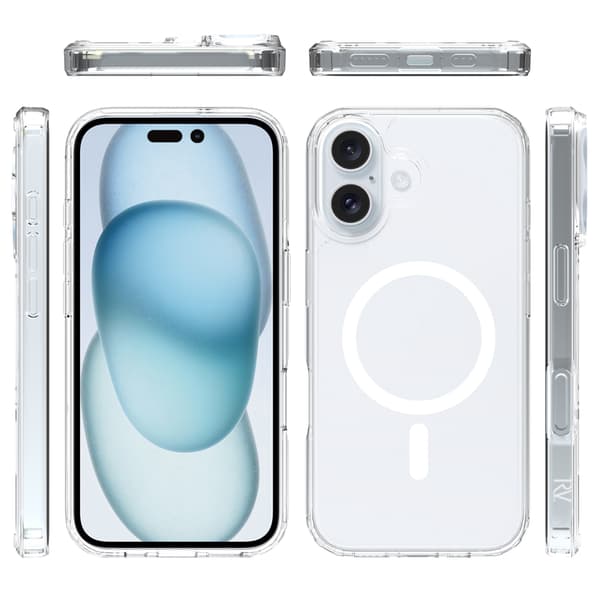 iPhone 16 Plus Case - Magsafe Rvelon Transparent