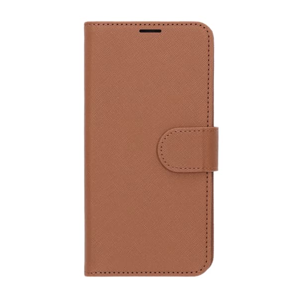 Samsung Galaxy S25 Plus Plånboksfodral med Stativ - Brun