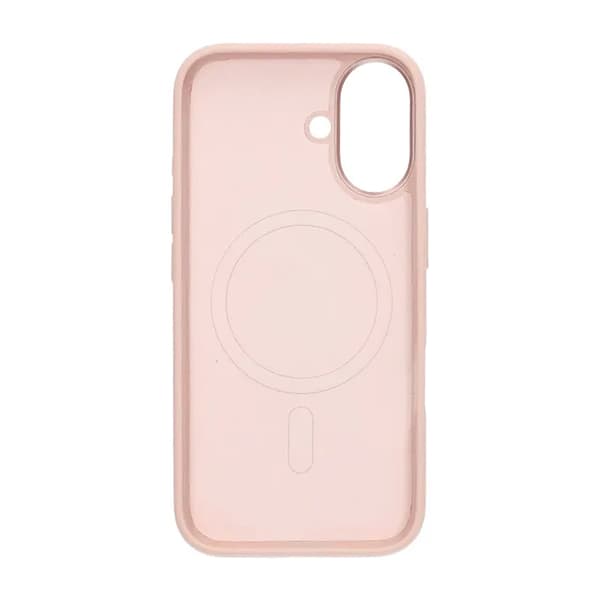 Mobilskal Silikon för iPhone 16 - Rosa med Kameraskydd