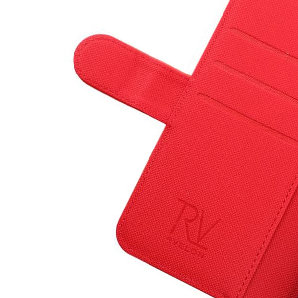 iPhone 13 Plånboksfodral Magnet Rvelon - Röd