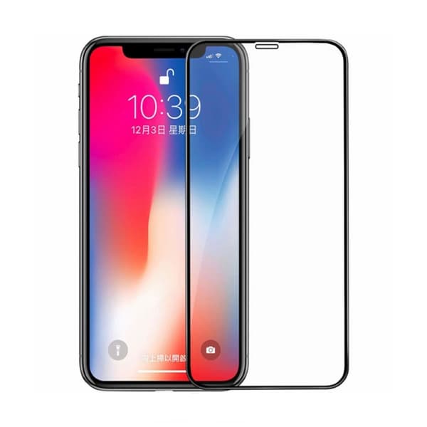 Screen Protector iPhone 12/12 Pro - 3D Tempered Glass Black