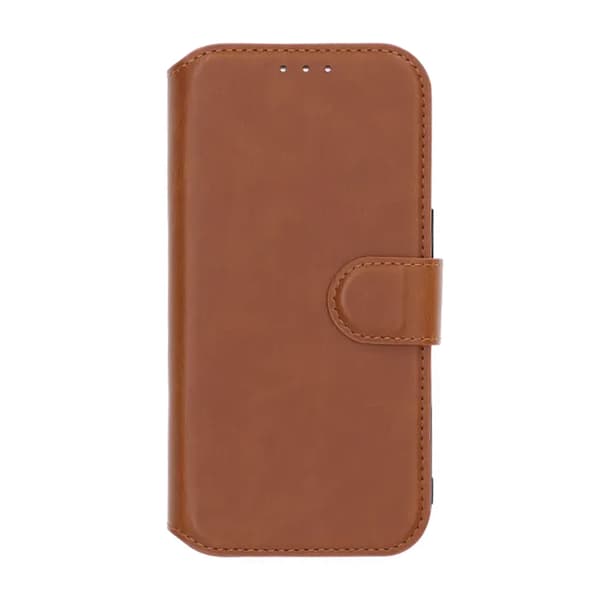 RV Wallet Case iPhone 17 Pro Brown