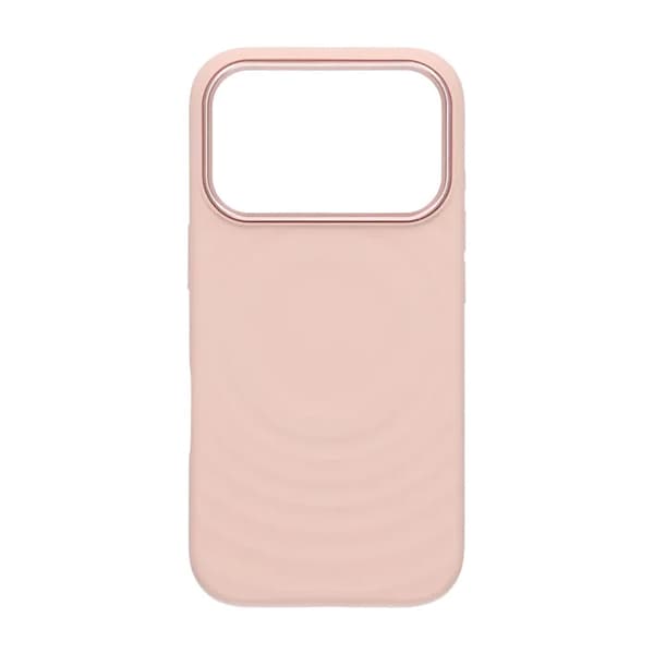 Mobilskal Silikon med Magsafe för iPhone 17 Pro - Rosa