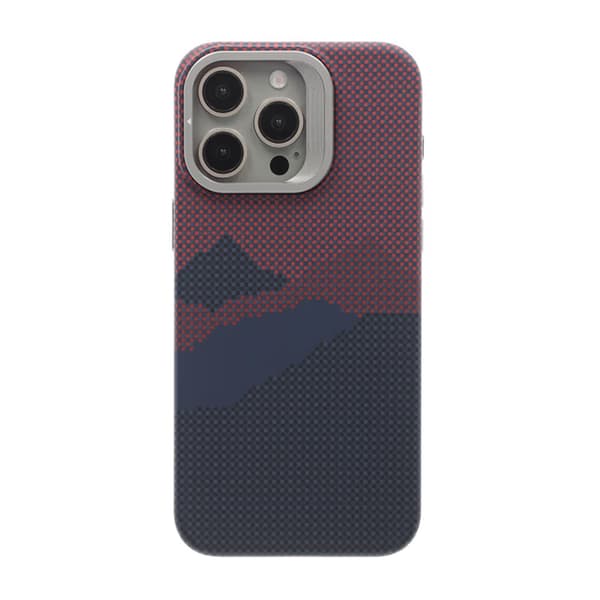 Magsafe Case and Stand for iPhone 15 Pro Max - Mountain Red