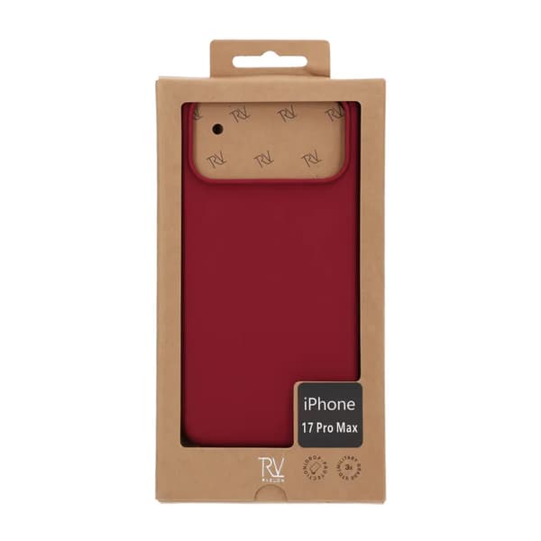 iPhone 17 Pro Max Case - Silicone With Magsafe Rvelon Red
