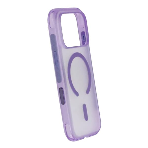 Matte Magnetic Shockproof Airbag  Case For iPhone 17 Pro Purple
