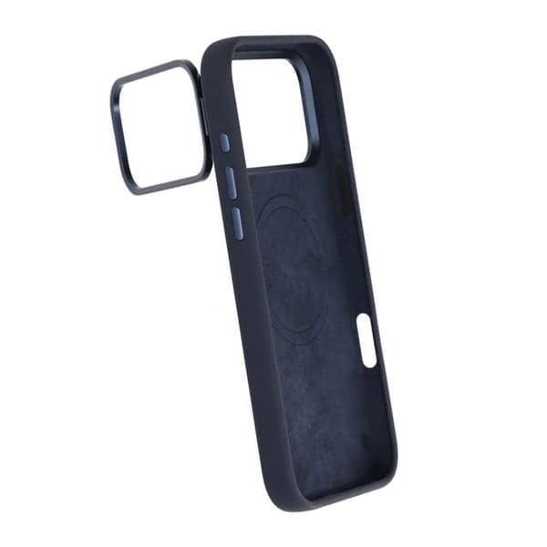 Mobilskal Silikon Magsafe och Statv iPhone 17 Pro Max - Blå
