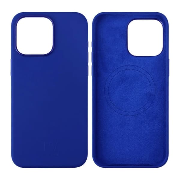 iPhone 15 Pro Max Case - Silicone With Magsafe Rvelon Dark Blue