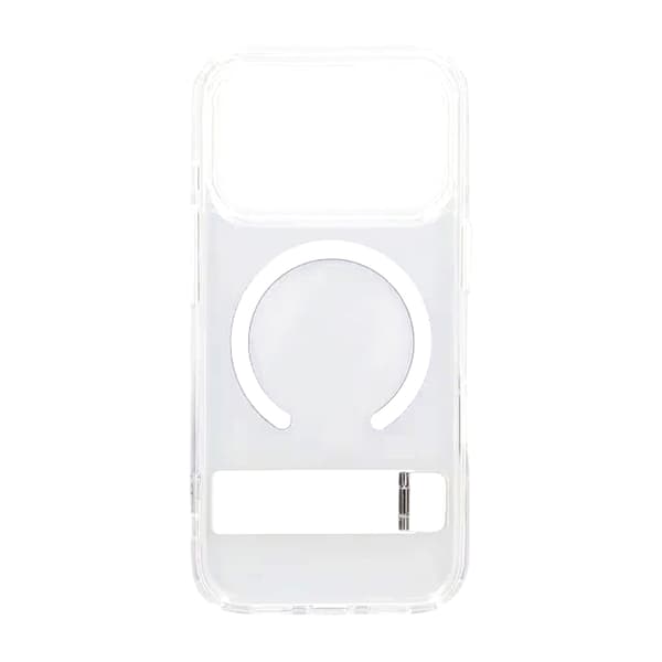 Rvelon Mobilskal med Stativ för iPhone 17 Pro Max - Transparent