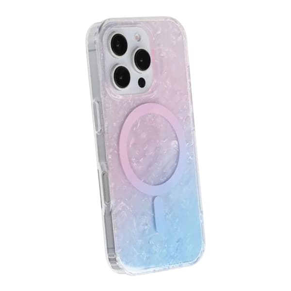 Dreamy Ocean MagSafe Phone Case For iPhone 16 Pro Pink