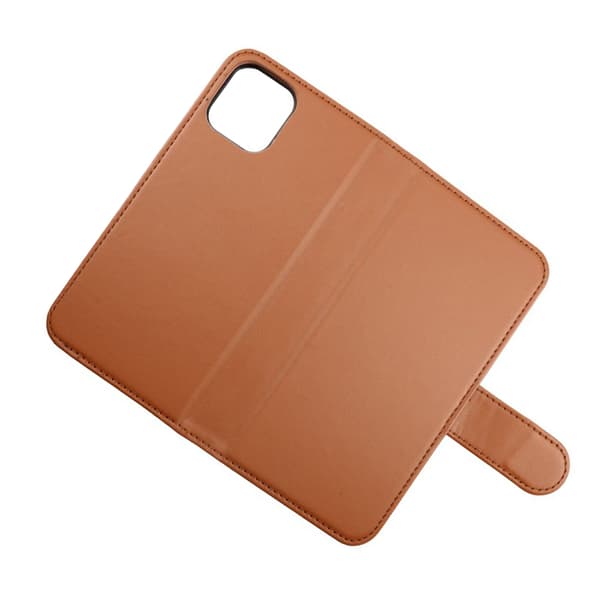 iPhone 13 Pro Plånboksfodral Magnet Rvelon - Guldbrun
