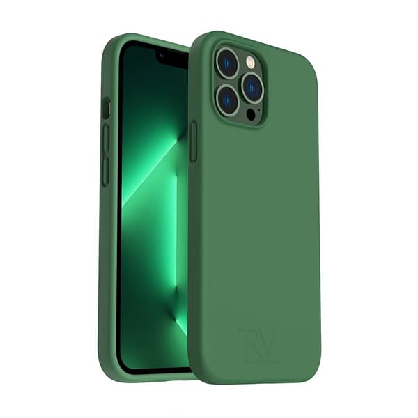 iPhone 13 Pro Silikonskal Rvelon - Grön