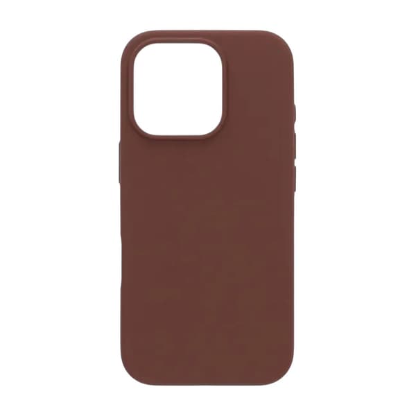 iPhone 16 Pro Max Case - Silicone With Magsafe Rvelon Earthy Brown