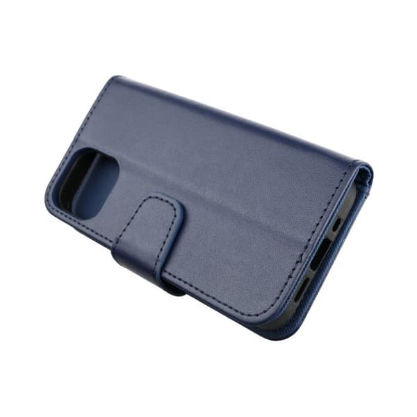 iPhone 13 Mini Plånboksfodral Extra Kortfack Rvelon - Blå