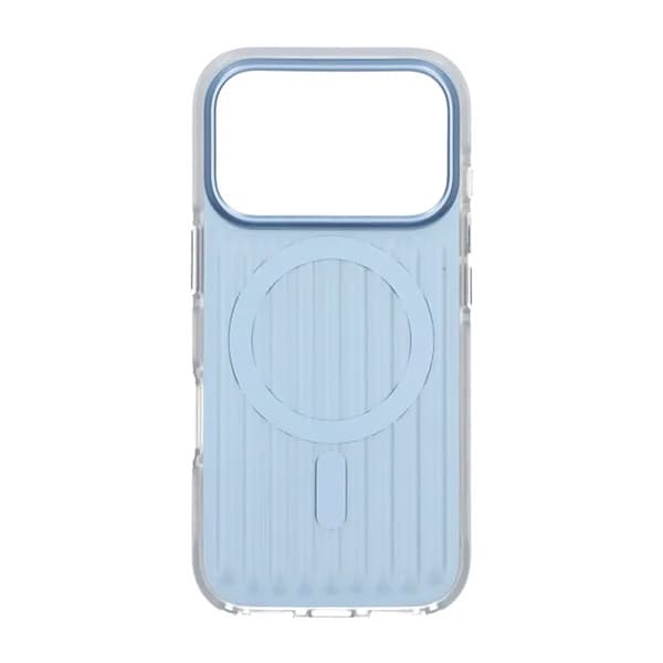 Mobile Case Corrugated Magsafe for iPhone 17 Pro - Blue