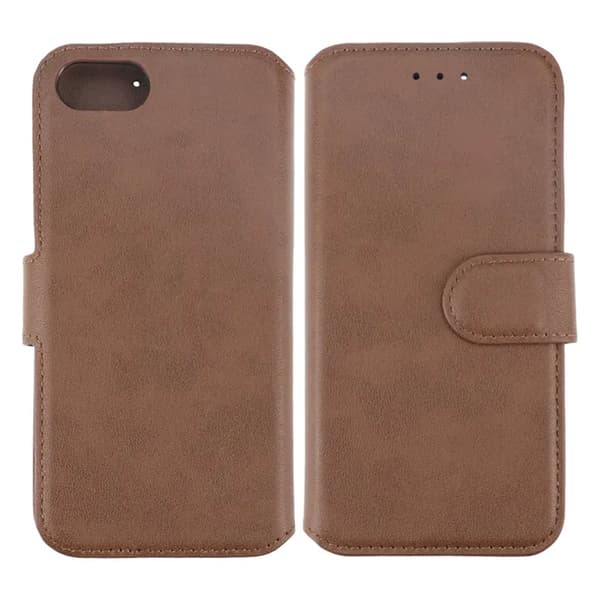 iPhone 7/8/SE 2020 Plånboksfodral Läder Rvelon - Brun